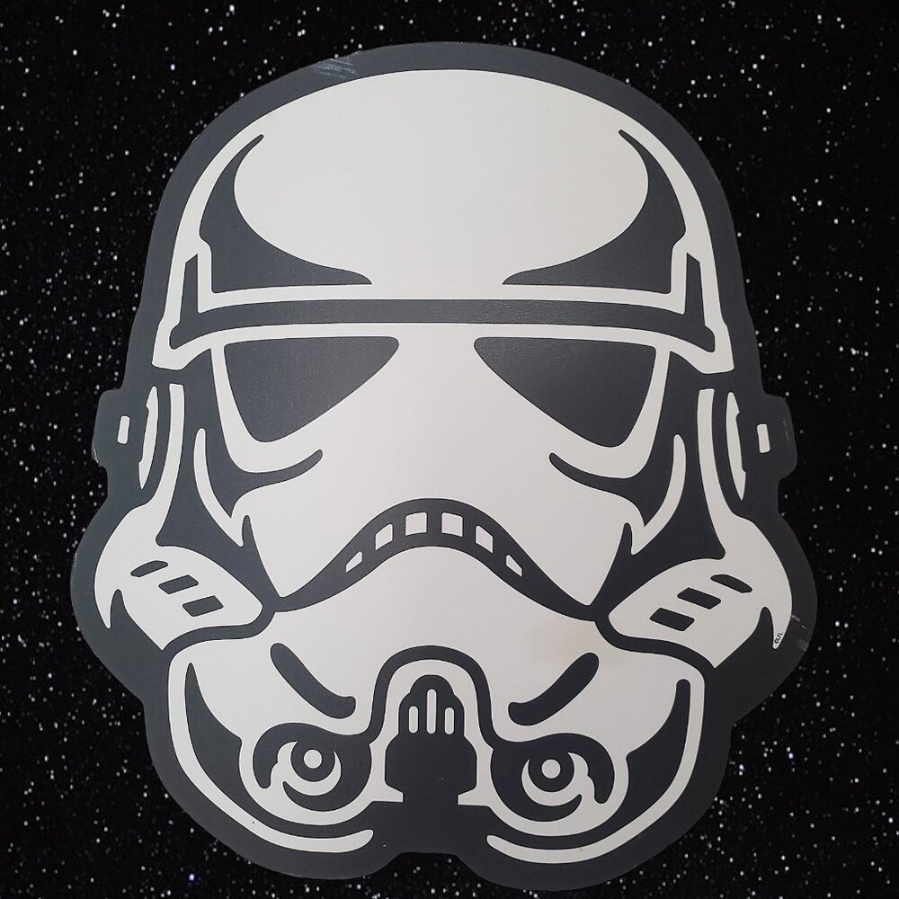 Star Wars Storm Trooper Composite Wall Decor Hanger Sign